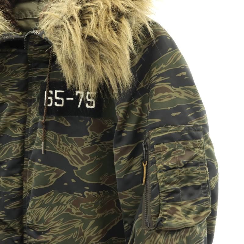 ヒステリックグラマー タイガーカモ 中綿コート ヒステリックグラマー HYSTERIC GLAMOUR タイガーカモモッズ