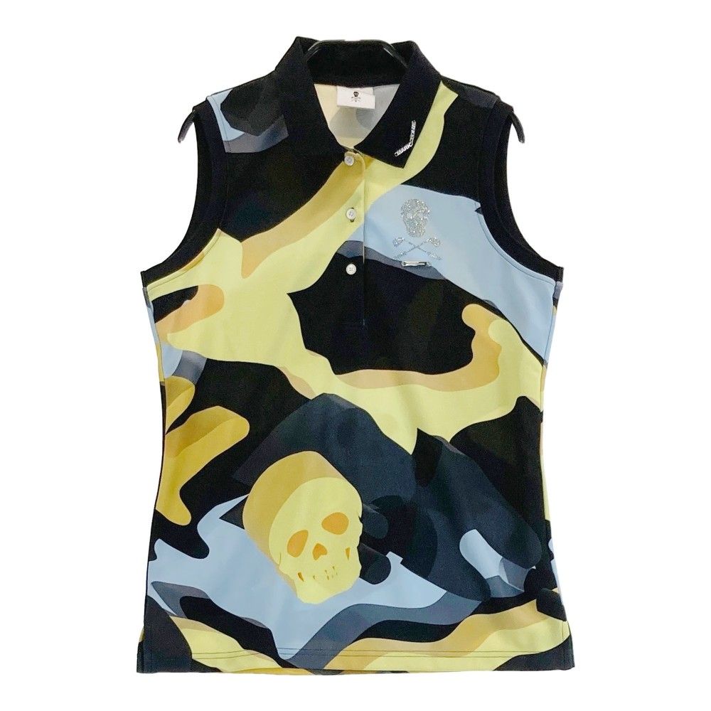 MARK&LONA マークアンドロナ ゴルフ/ニットポロシャツ スカル 38 美品