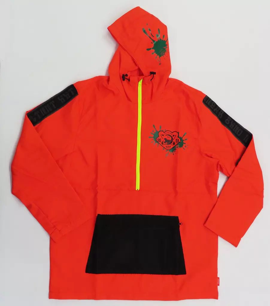 ジャケット SALMON RUN Splatoon 3 スプラトゥーン S フロントジップ