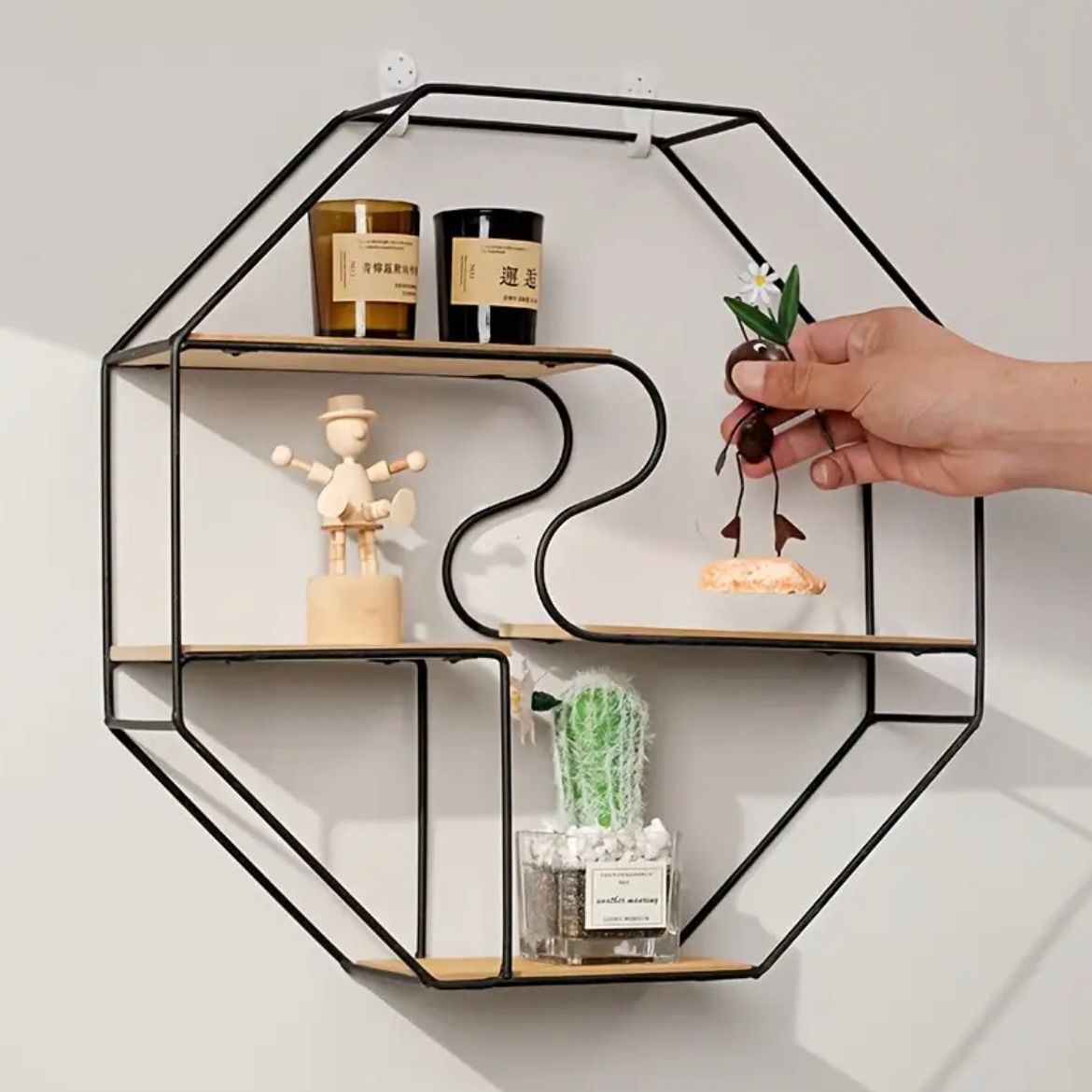 アウトレット品 花柄模様 猫足 キャビネット お祈りかえる付き♪ 完成