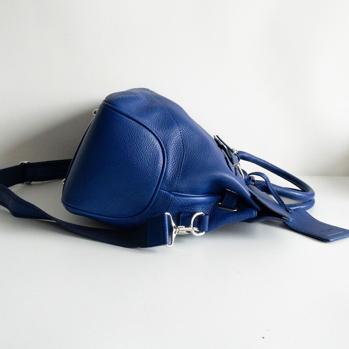 美品】PELLE MORBIDA【Maiden Voyage 被せ付き ボストンバッグM