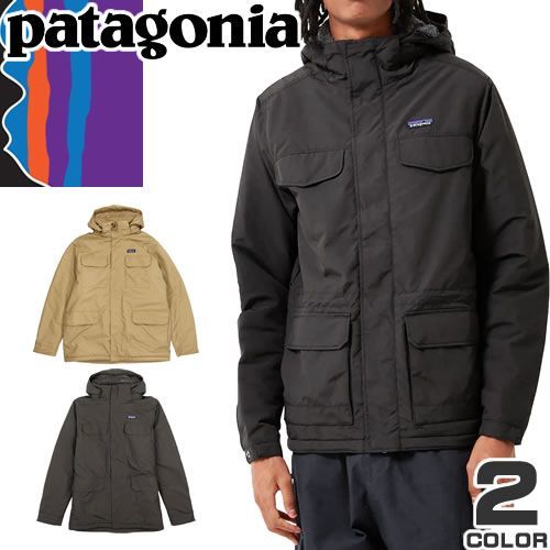 パタゴニア patagonia イスマス パーカ マウンテンパーカー ジャケット ブルゾン アウター メンズ 2023年秋冬新作 フード付き アウトドア カジュアル 軽量 防寒 撥水 通勤 通学 大きいサイズ ブランド 黒 ブラック 27022