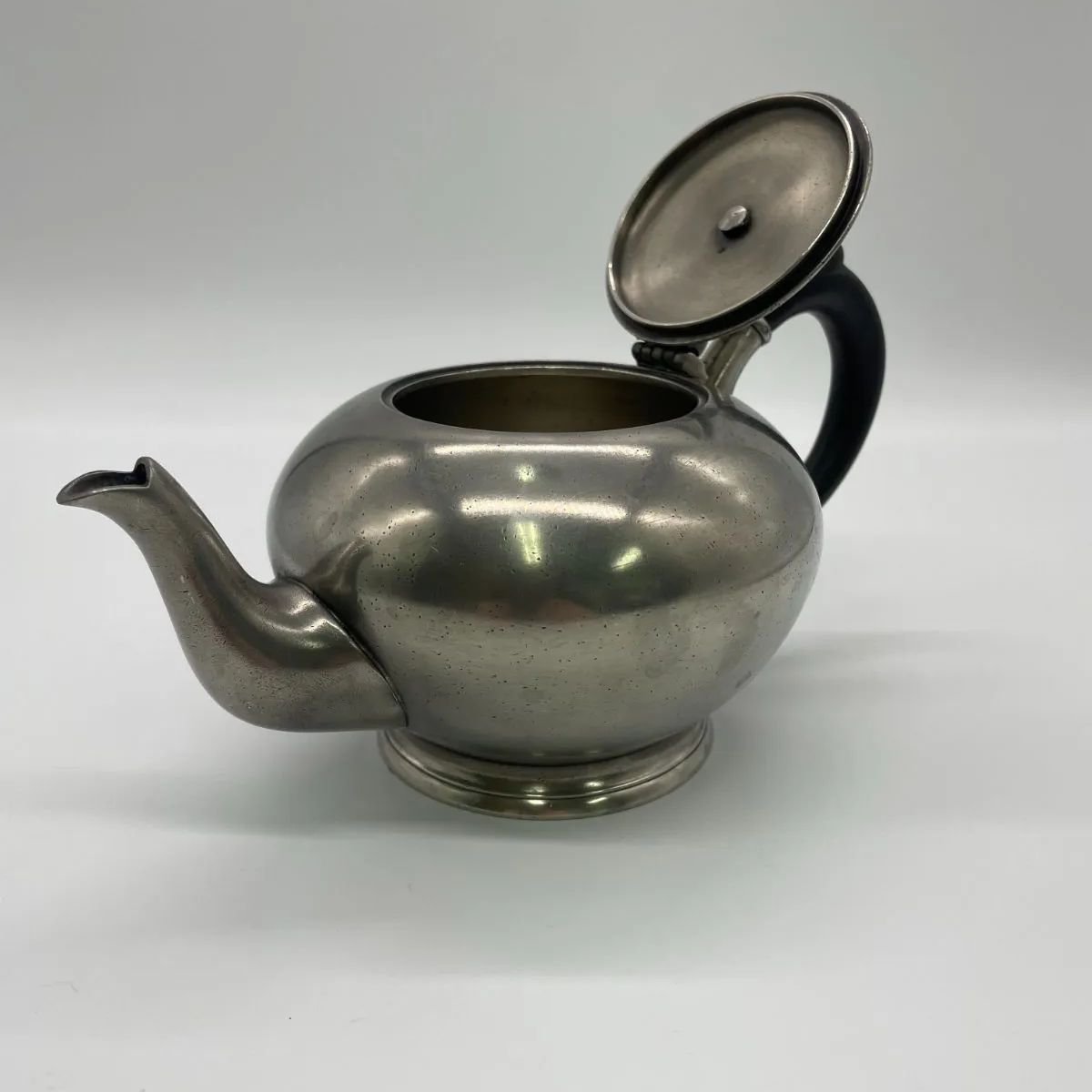 フランスアンティーク ROSE ETAIN エタン（95％） 錫 ティーポット