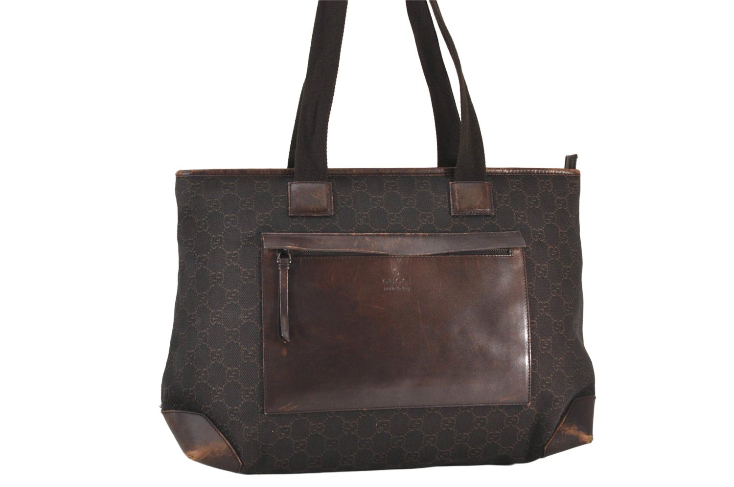 GUCCI グッチ ヴィンテージ ショルダートートバッグ GG