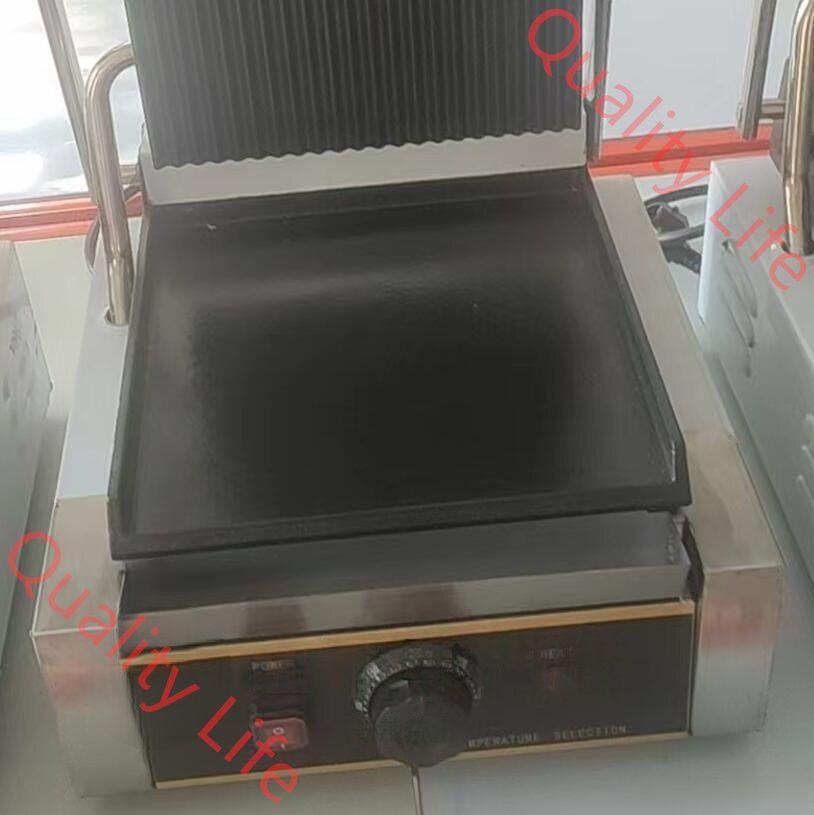 パニーニ クッカー 多機能プレスサンドイッチベーカー焼き肉ロースター 上はくぼみで下は平らだ WWW_KANDAIZUMI_COM