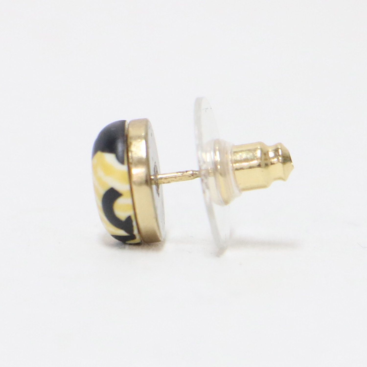 ☆レア☆ 確実正規品 シャネル ピアス イエロー ピアス 消毒済み