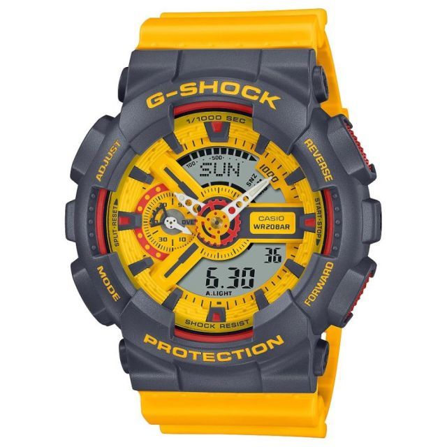 カシオCASIO G-SHOCK Gショック ジーショック 人気イエローカラーリング 　GA-110Y-9AJF【国内正規】