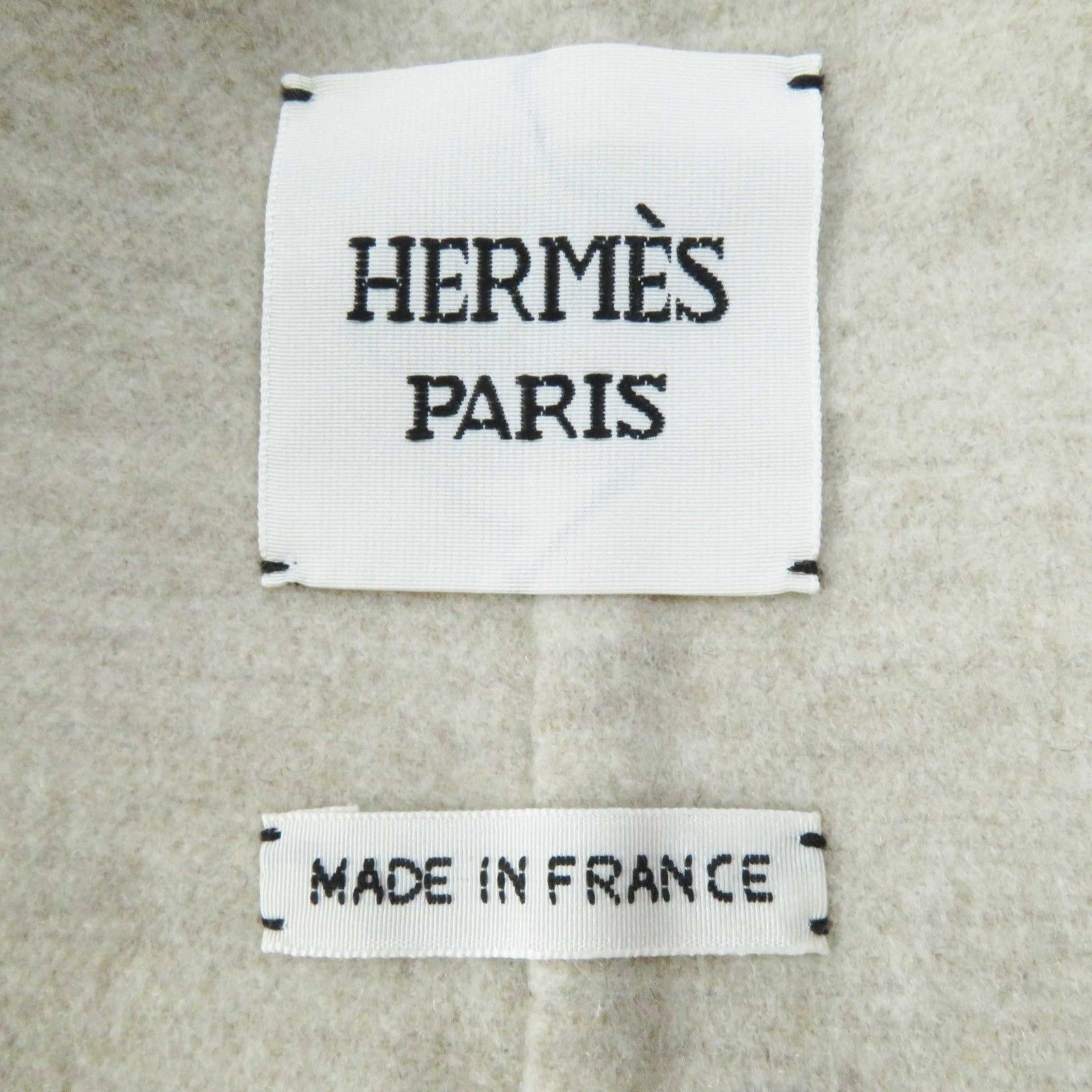 HERMES - 極美品◎正規品 スコットランド製 HERMES エルメス レディース ラムレザー使い カシミヤ100％ アンサンブルニット ブラウン 36・36　m15-st30302-583 HERMES - 極美品 エルメス HERMES コート フード カシミヤ100