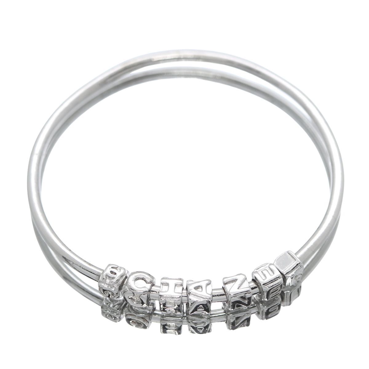 agete シルバーバングル　彫刻模様 agete シルバーバングル 彫刻模様 シルバーバングル | agete