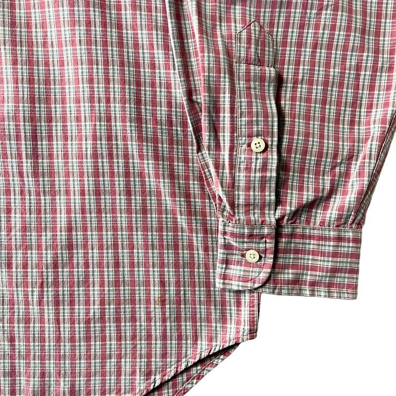 90s RALPH LAUREN インディアン マドラス チェック ボタンダウン