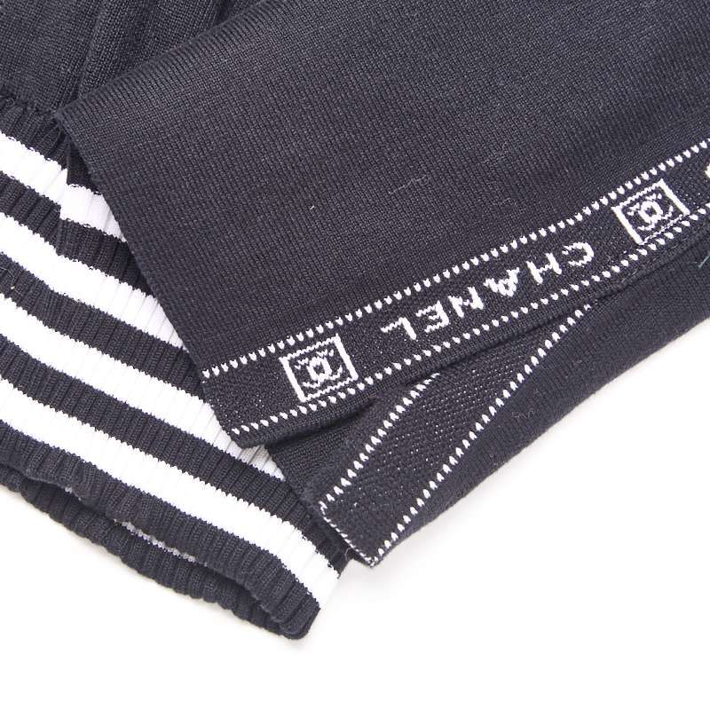 返品可】CHANEL シャネル スポーツライン ジップアップ ジャージ