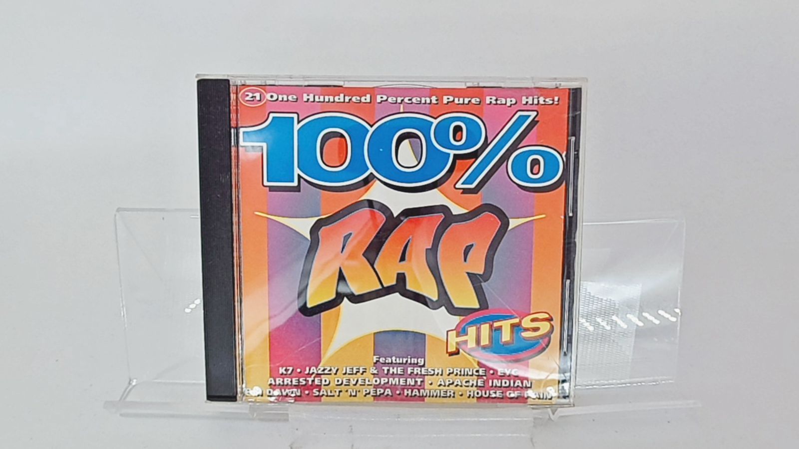 輸入盤★オムニバス/Various Artists■ 100% Rap ■ヒップホップ 【イギリス盤CD 洋楽】A01726