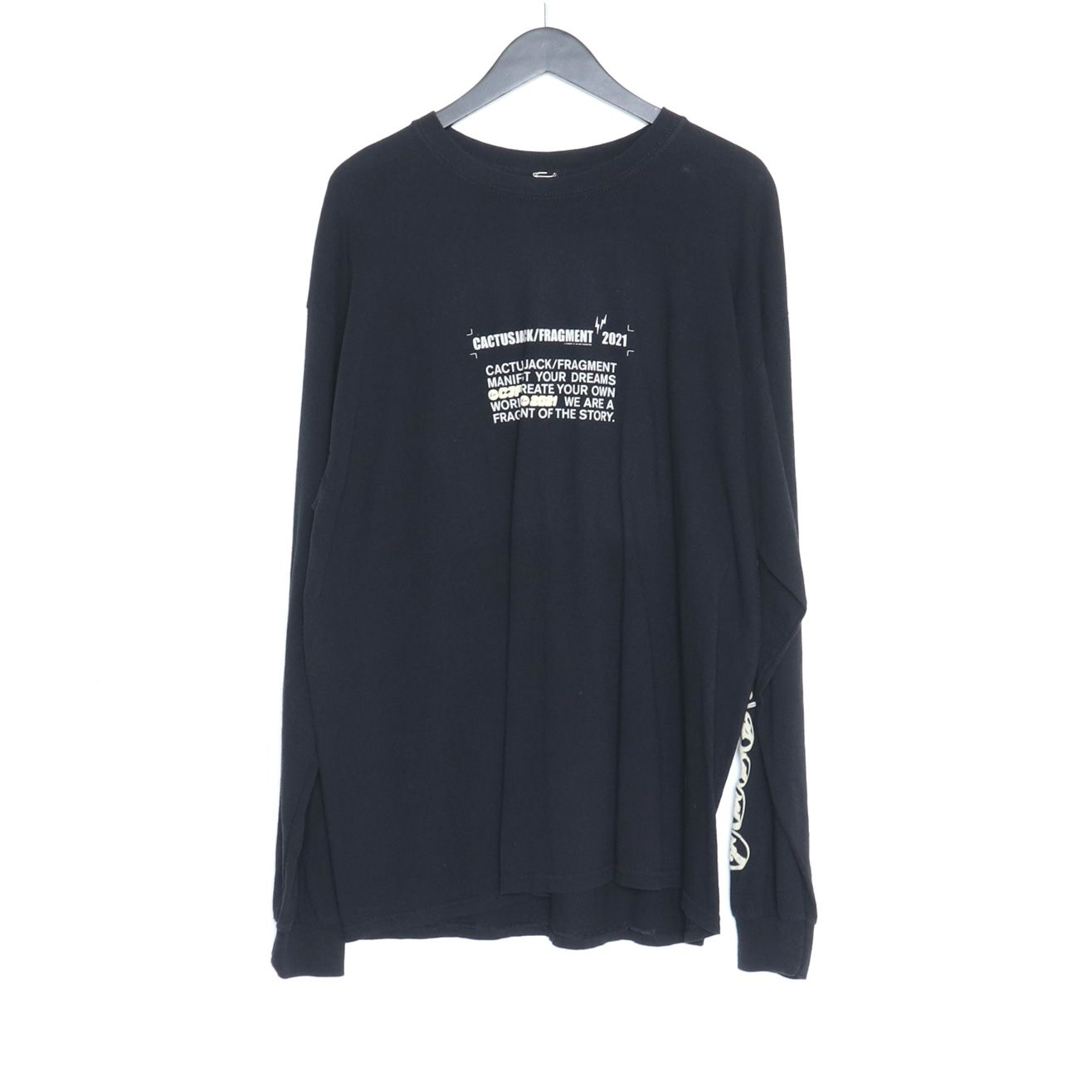 未使用 CACTUS JACK FRAGMENT Logo L/S Tee Lサイズ