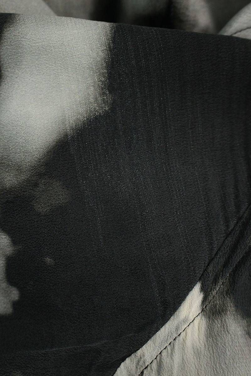 サンローランパリ 18SS 501978 Y301S 総柄シルク長袖シャツ メンズ 37  