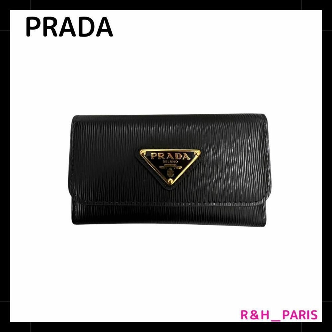 未使用☆PRADA 三角ロゴ 6連キーケース - R&H_PARIS - メルカリ