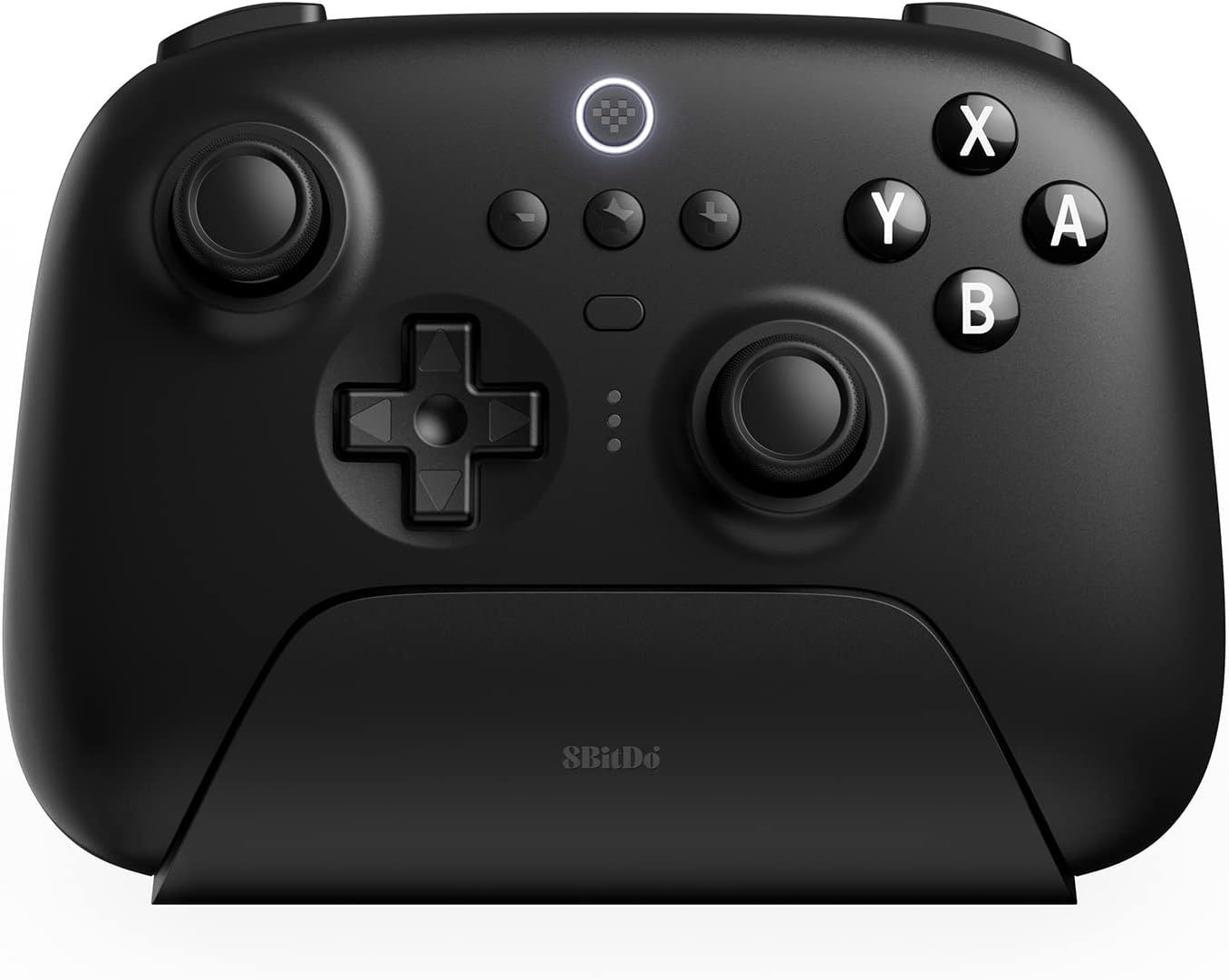 8bitdo ultimate 充電ドックを備えたBluetoothコントローラー、スイッチ用のワイヤレスプロコントローラー、Windows、およびsteam Deck (Black)