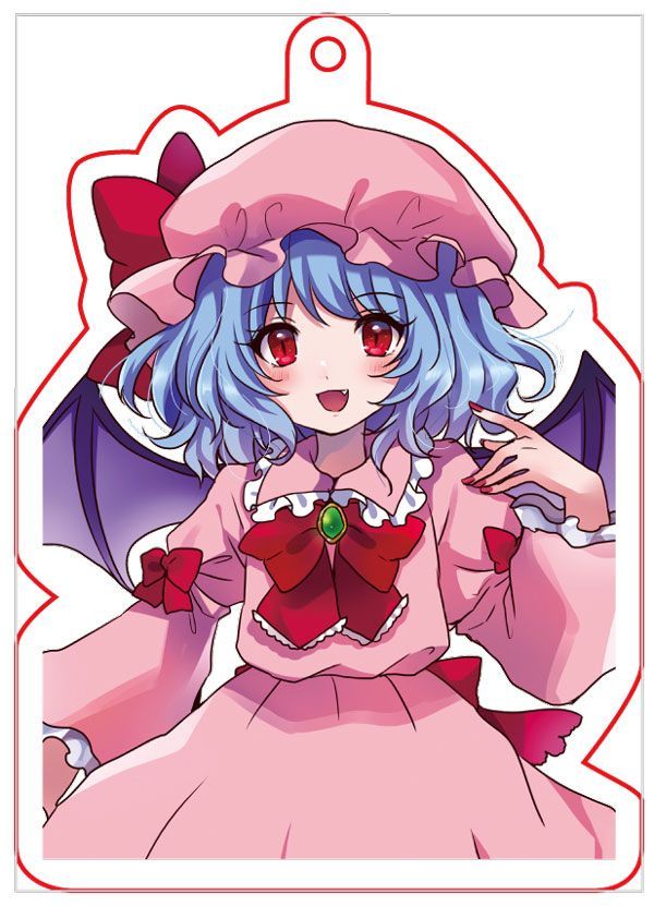 東方Project レミリア・スカーレット キーホルダー 2個セット 東方project「レミリア スカーレット11-2」アクリルキーホルダー -ぱい