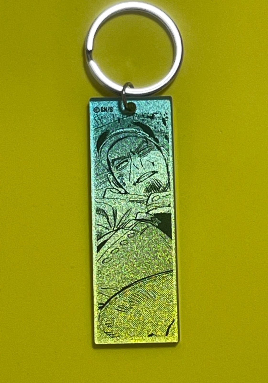 ゴールデンカムイ メタリック アクリルキーホルダー 鯉登 尾形 月島