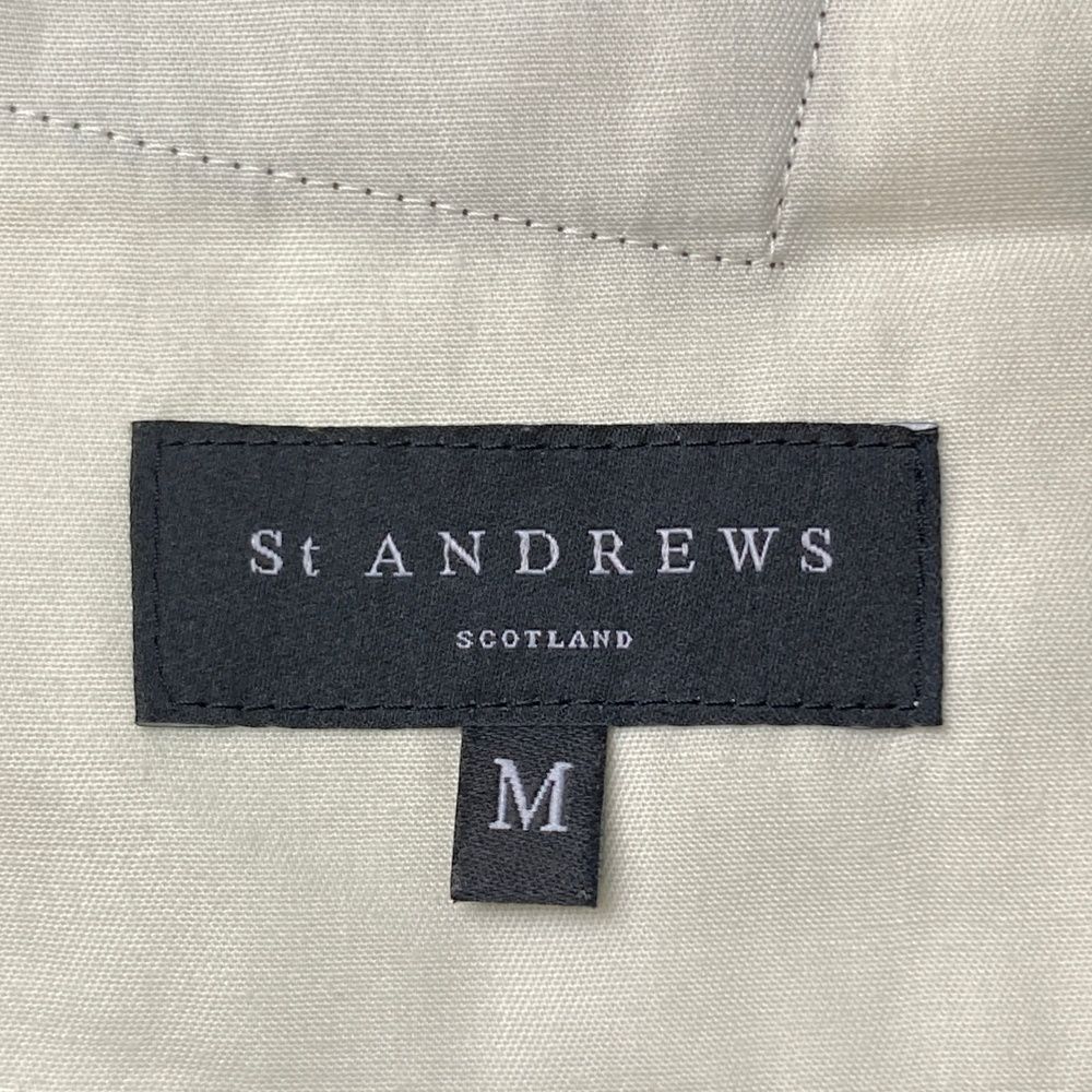 サイズ：M ST ANDREWS セントアンドリュース 2024年モデル ストレッチパンツ  ブラック系 [240101478221] ゴルフウェア メンズ ストスト サイズ：M ST ANDREWS セントアンドリュース 2024年モデル