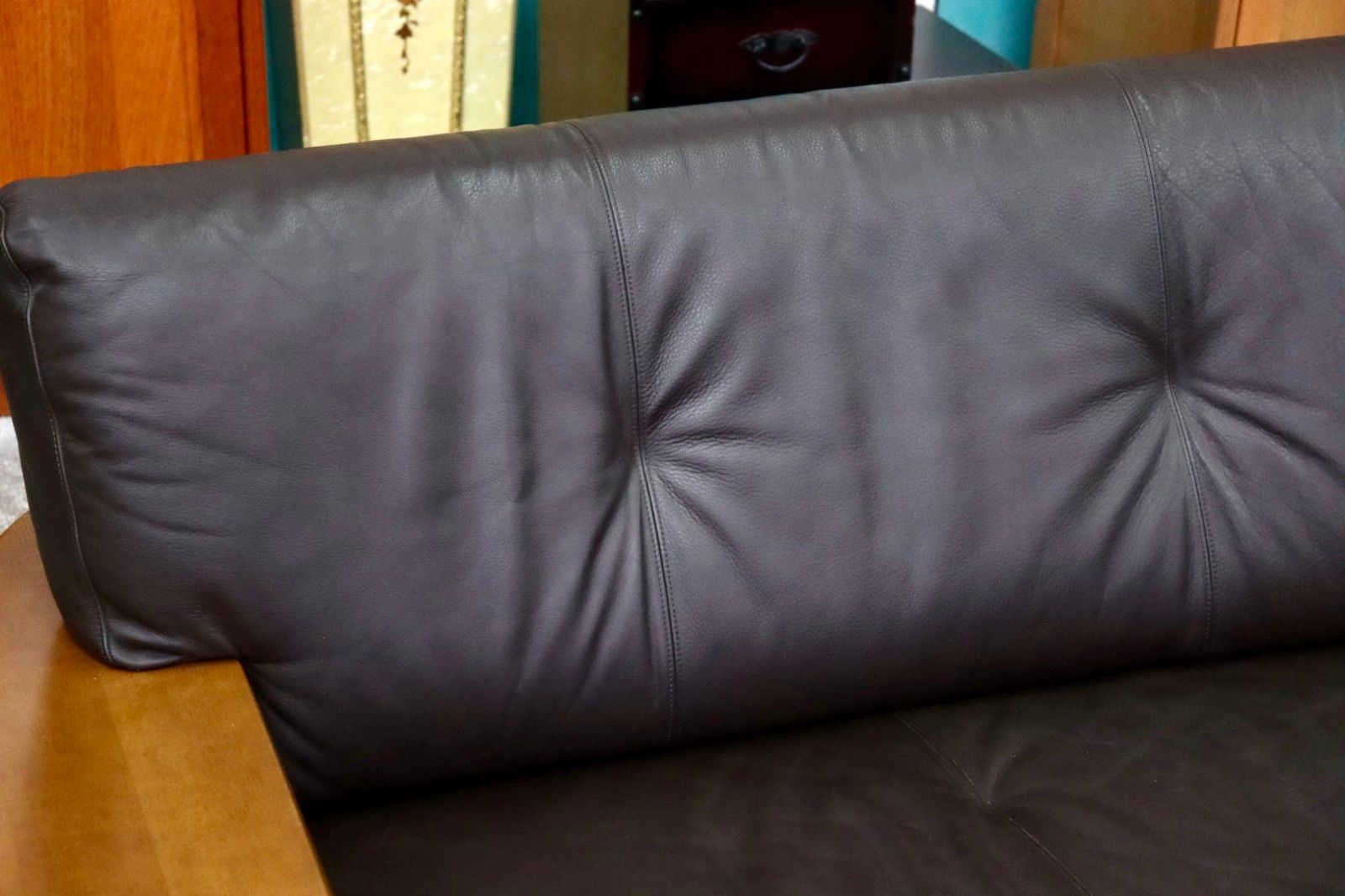 50-70％OFF期間限定クーポン。 GMIK557B○karimoku | カリモク ZU4023 3人掛けソファ トリプルソファ 長椅子 本革 応接 モダン 国産家具