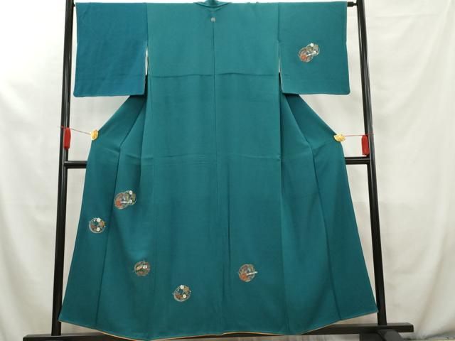 平和屋着物○極上 スワトウ刺繍 汕頭刺繍 相良刺繍 総刺繍 袋帯 正倉