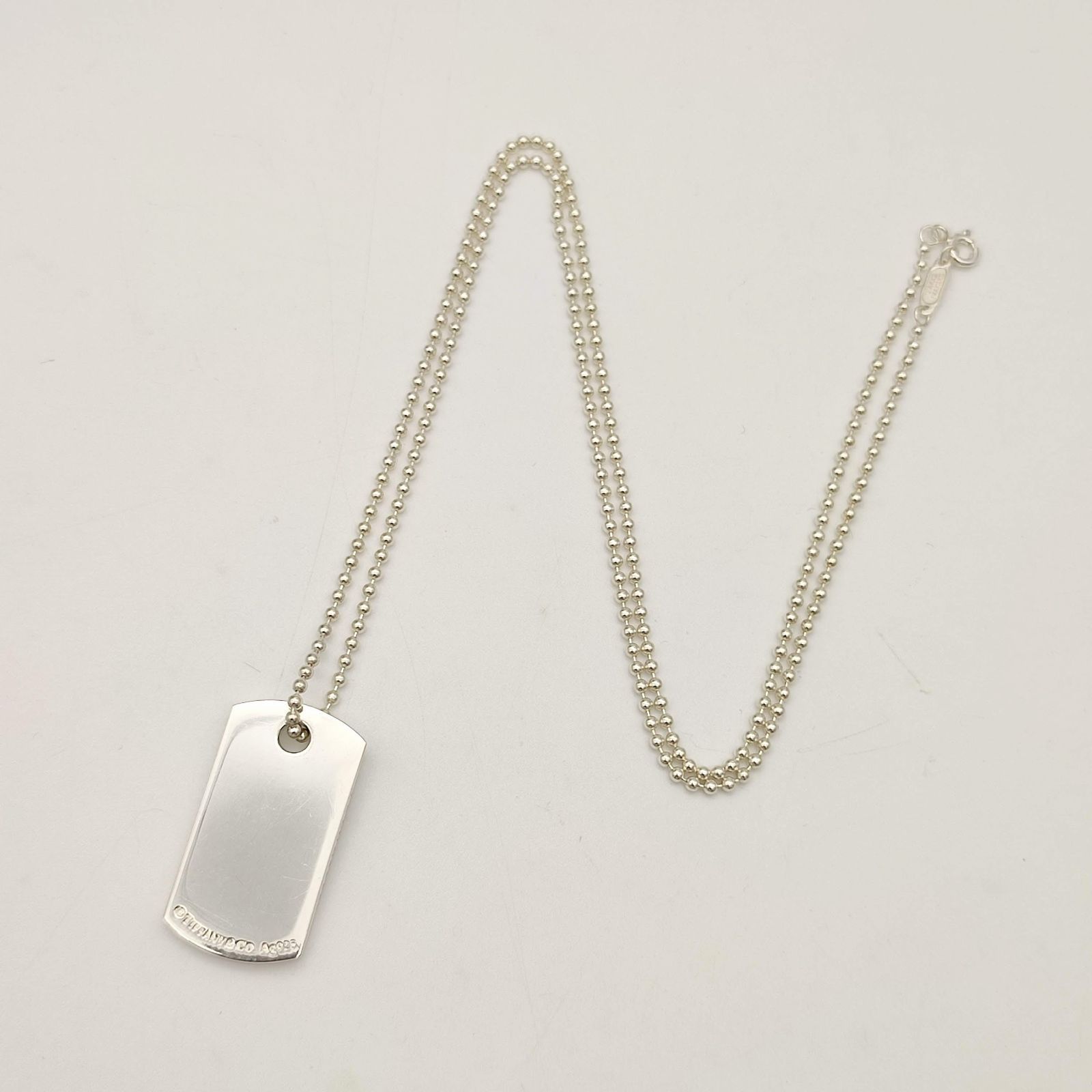 美品】TIFFANY ティファニー MAKERS 1837 メイカーズ IDタグ