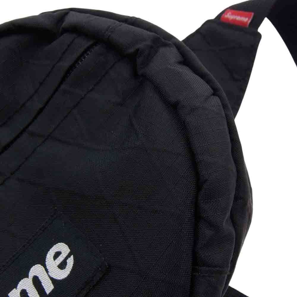 Supreme シュプリーム ショルダーバッグ 18AW Waist Bag ウェスト バッグ ボックスロゴ ショルダー バッグ ポーチ ブラック系【中古】