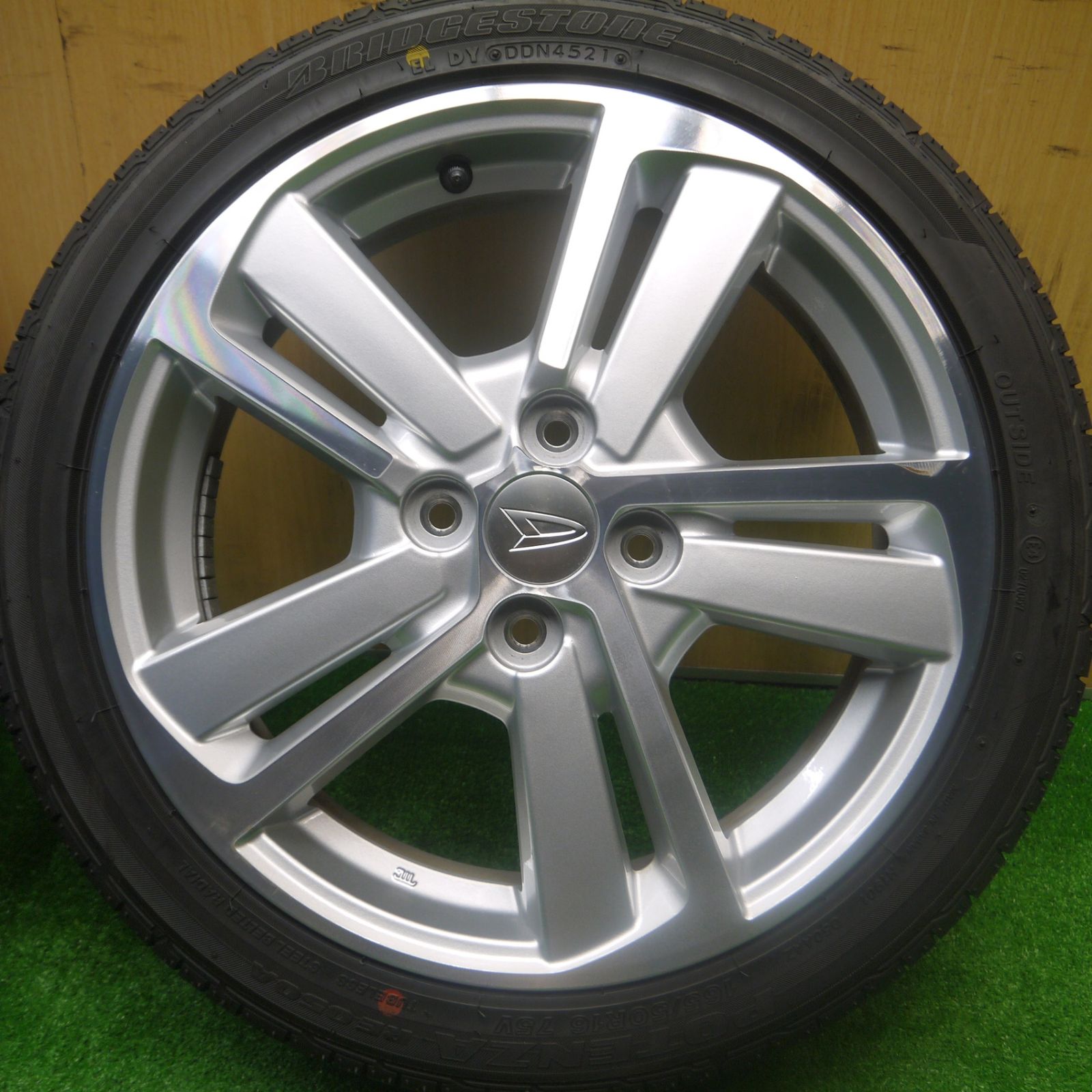 送料無料* 新車外し！21年☆ダイハツ コペン 純正 165/50R16 