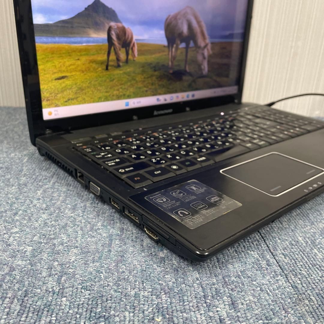 Lenovo ノートパソコン Windows11 オフィス付き 爆速SSD搭載