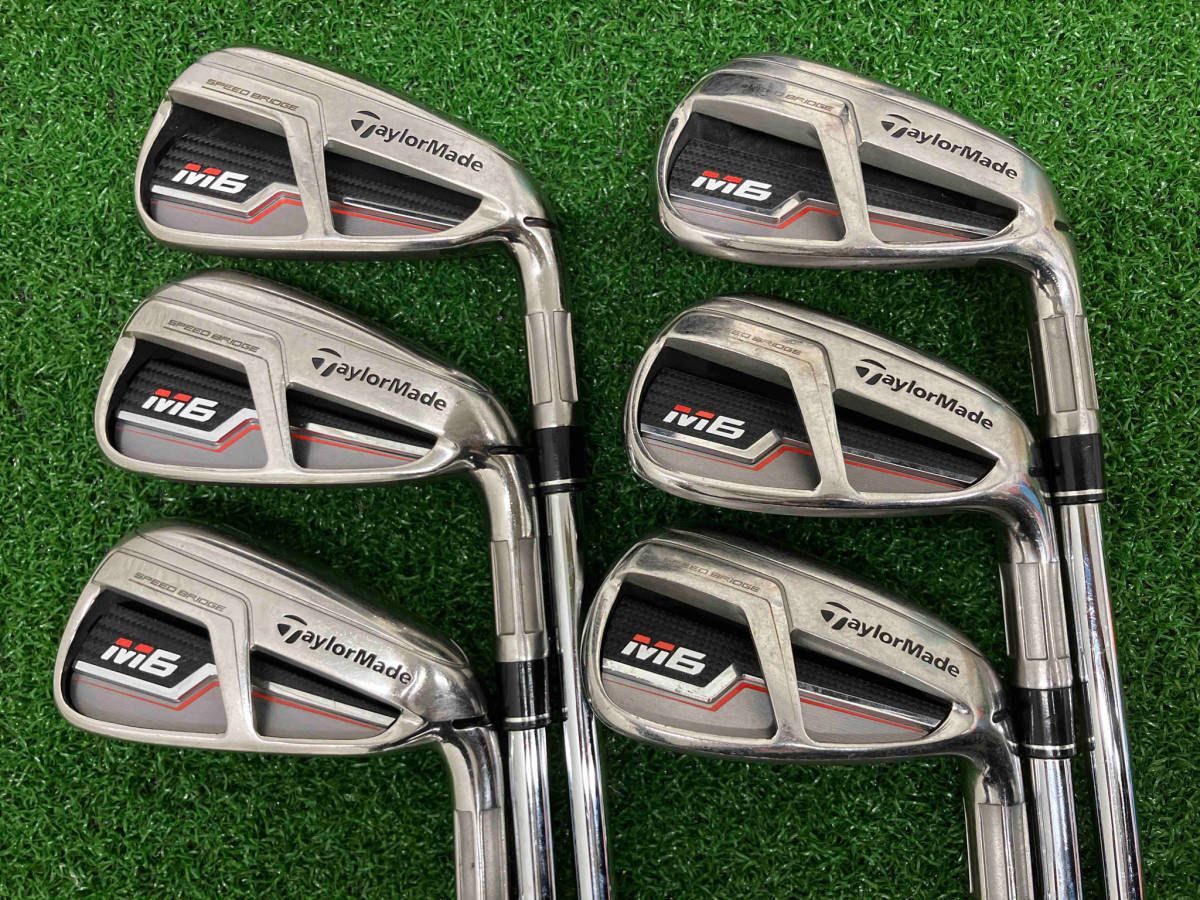 アイアンセット TaylorMade M6 5-9/P 6本セット REAX STEEL JAPAN-SPEC 85 フレックスS 男性  右利きテーラーメイド ゴルフ - メルカリ