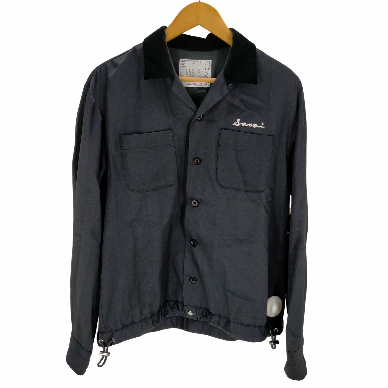 サカイ Sacai 22ss レーヨンボーリングシャツ メンズ JPN：1 - メルカリ