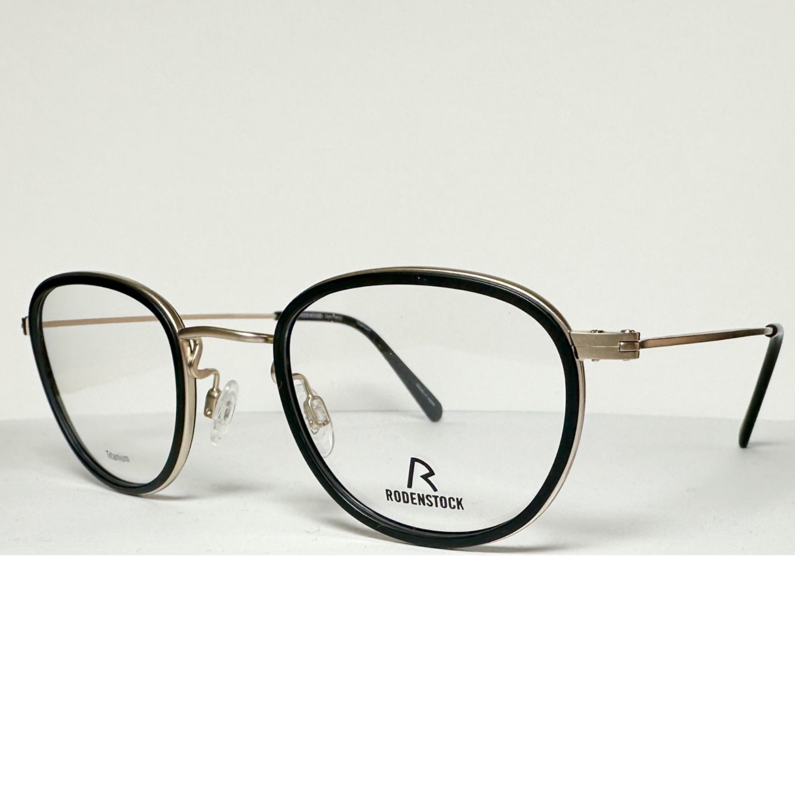 ローデンストック R8024 A 140 縁ありチタン メガネ 日本製 Rodenstock