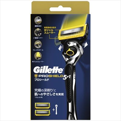 まとめ買い-6点セット プロシールドマニュアルホルダー ジレット 男性用カミソリ