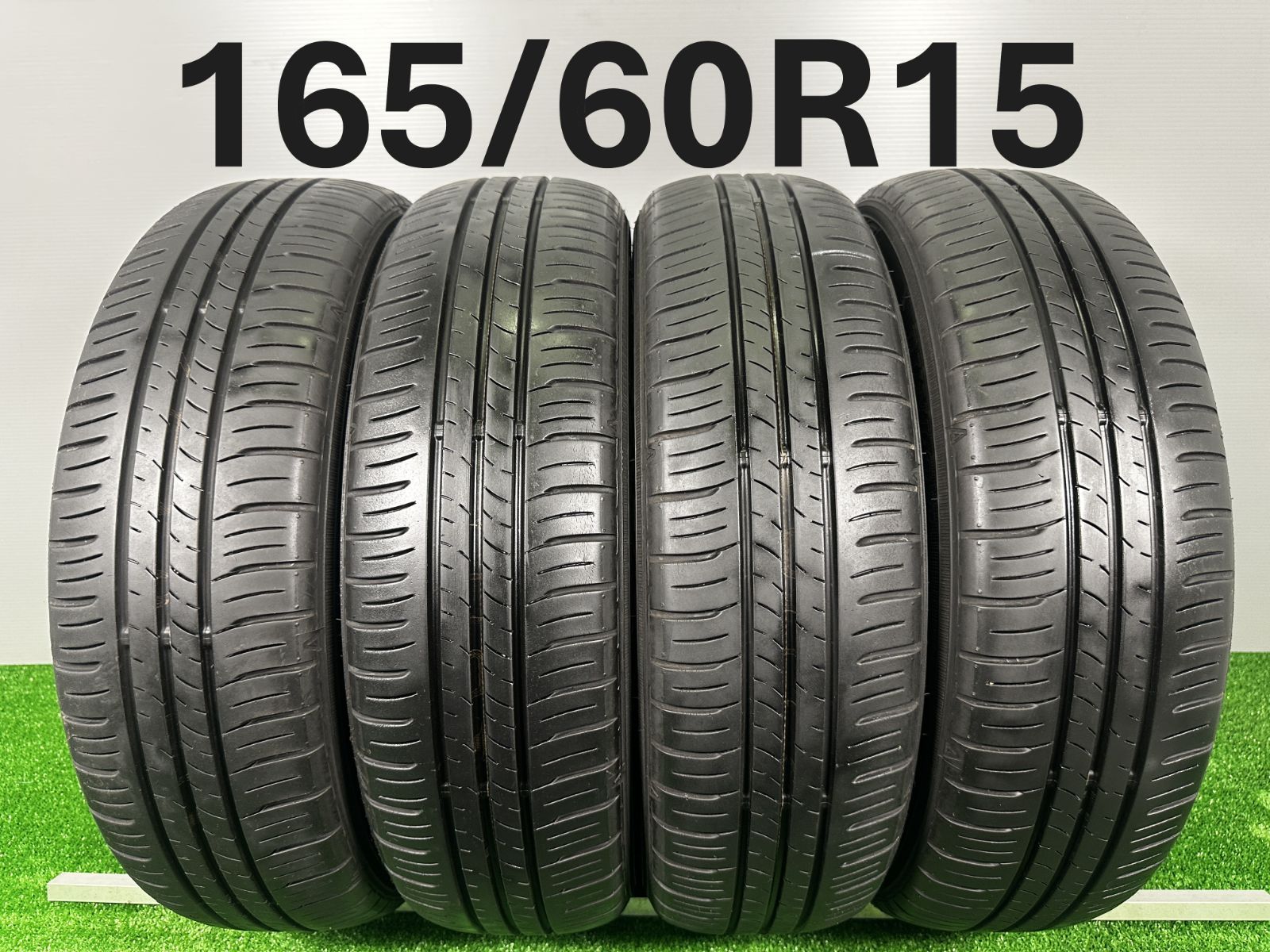 165|60R15 ダンロップ EC300 2020年製 4本 夏タイヤ ノーマル TA106