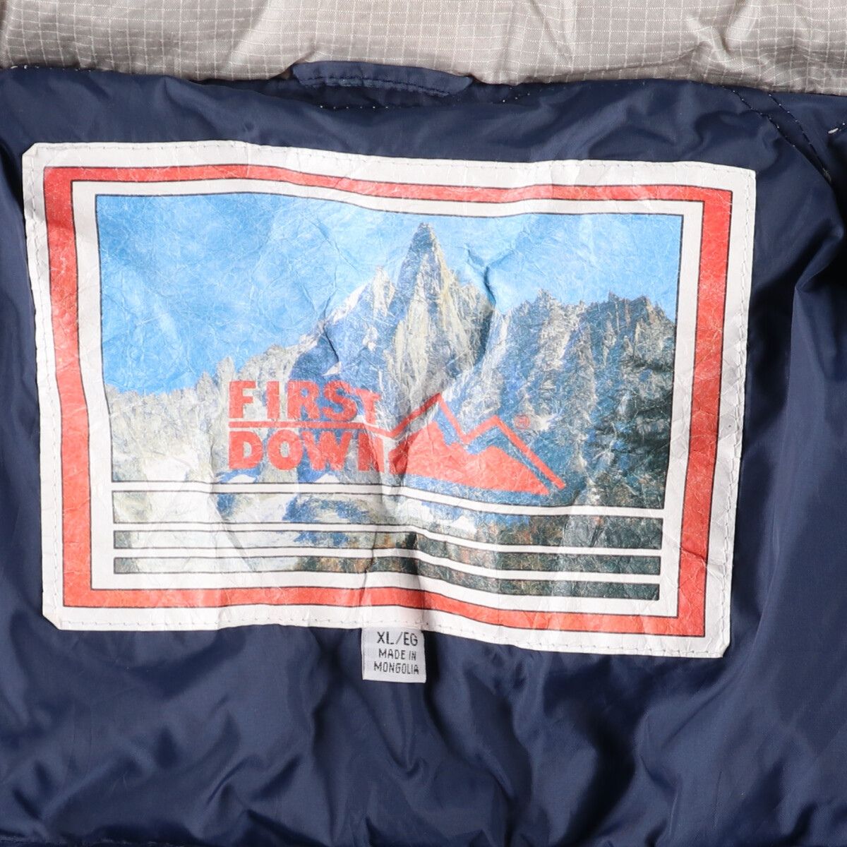 古着 90年代 ファーストダウン FIRST DOWN ダウンパーカー メンズXL  