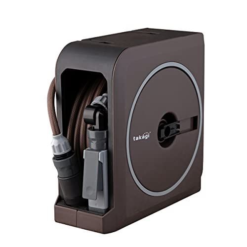 Size 20m_Style 単品_Color ブラウン タカギ takagi ホース ホースリール NANO NEXT 20m BR ブラウン おしゃれ RM1220BR