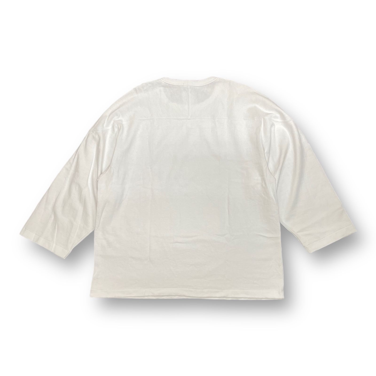 定価30800円 COMOLI 23AW フットボールTシャツ Y03-05004 コモリ 3 