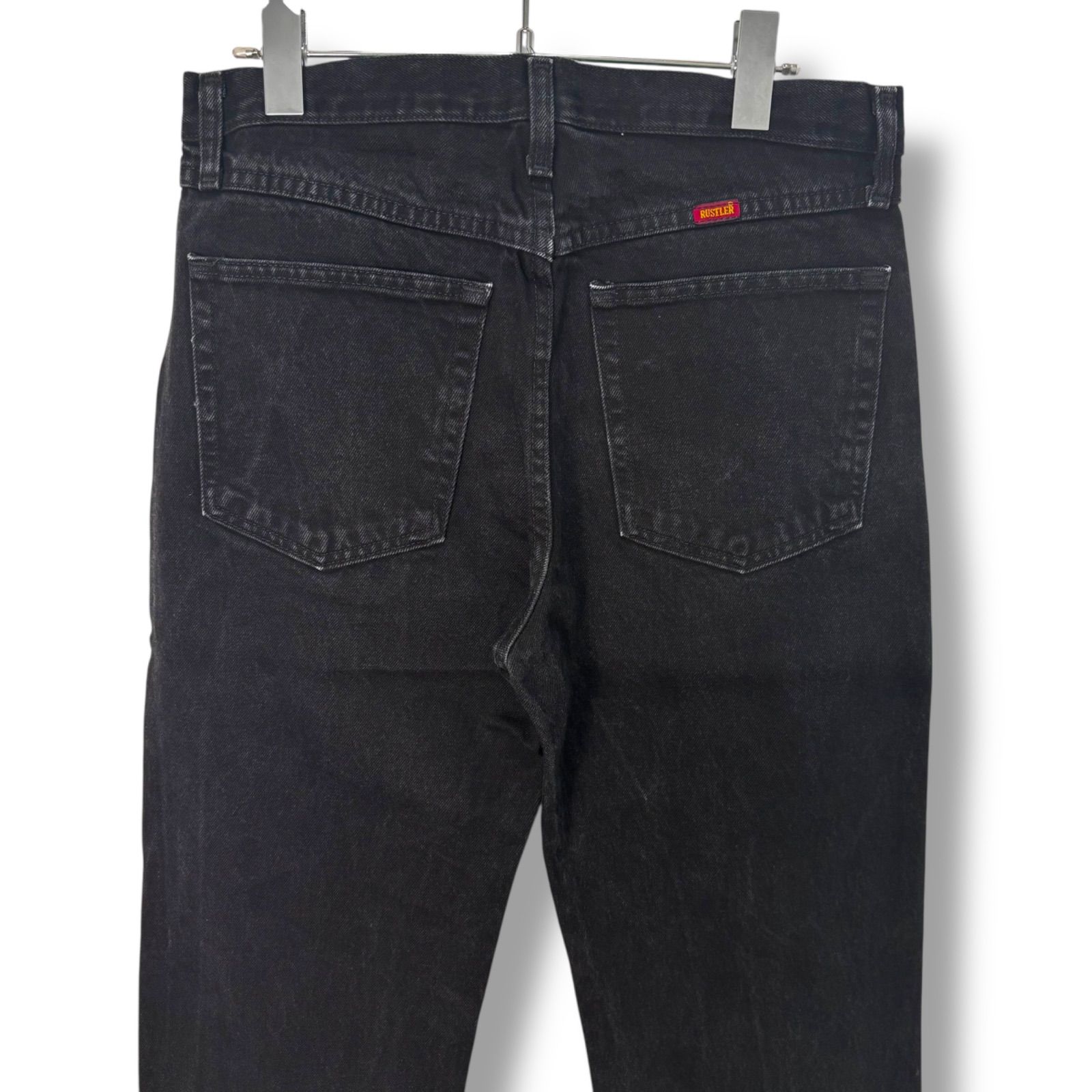 RUSTLER Black Denim Pants 【W32×L30】 90年代 2000年代 ラスラー 