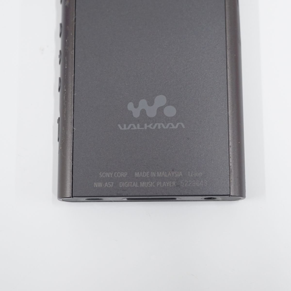 SONY Walkman ウォークマン NW-A57 64GB USED品 本体のみ グレイッシュ