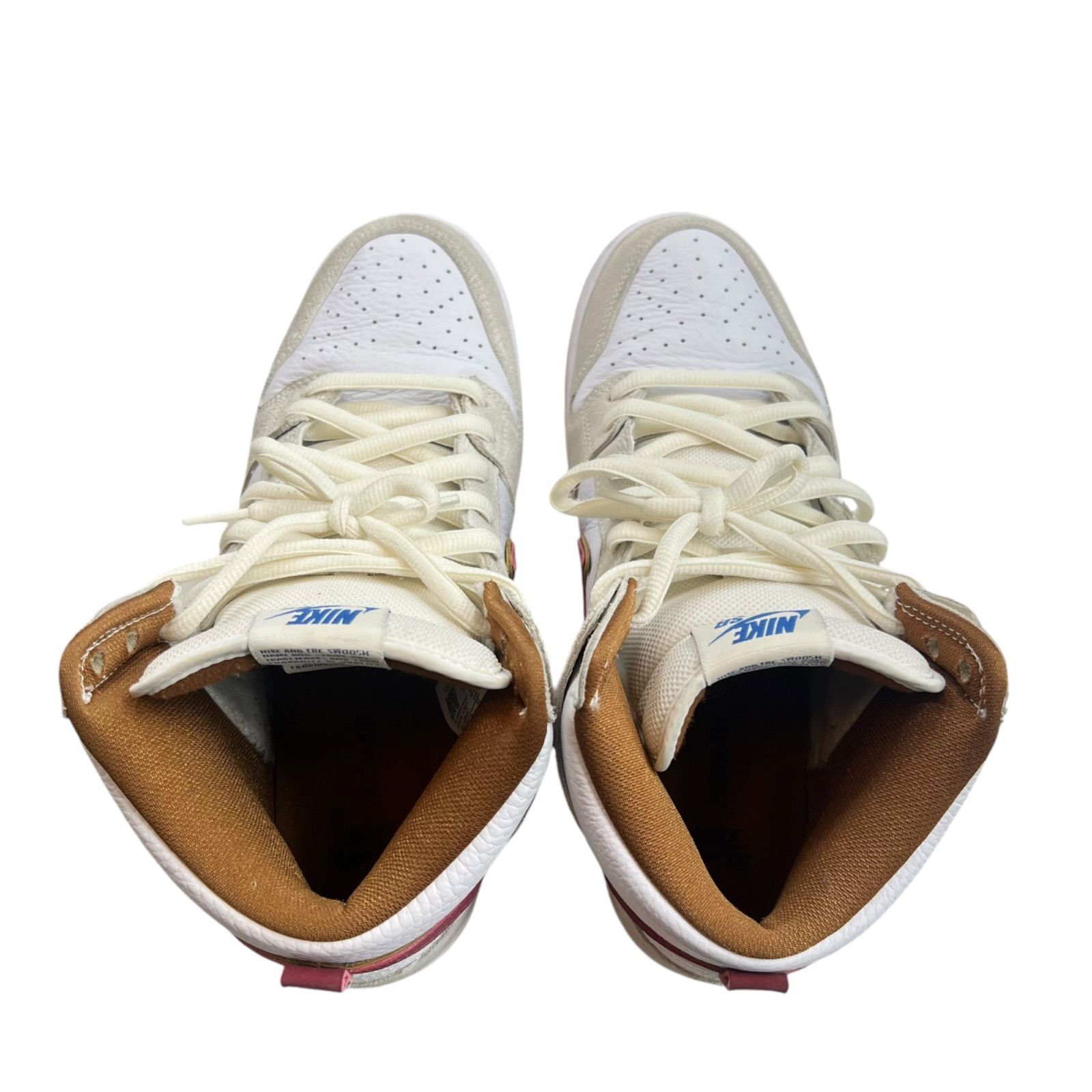 Nike SB Dunk High Pro Sail/Team Crimson ナイキ エスビー ダンク 