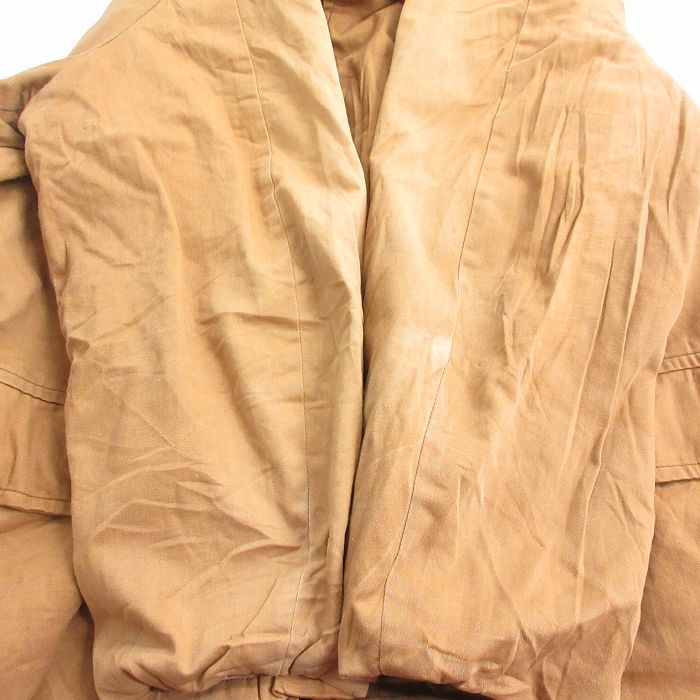XL/古着 長袖 ビンテージ ジャケット メンズ 70s 大きいサイズ ロング 