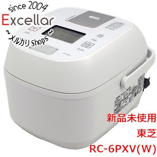 bn 10 TOSHIBA 圧力IH炊飯器 3.5合炊き RC-6PXV W ホワイト