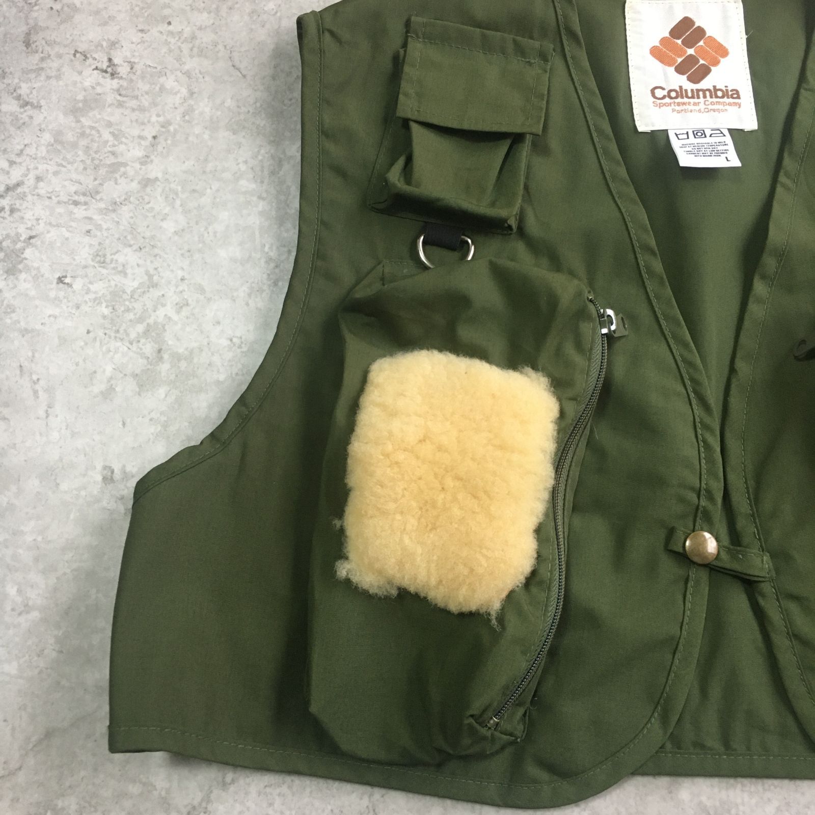 70s Columbia Fishing Vest コロンビア フィッシング ベスト ショート