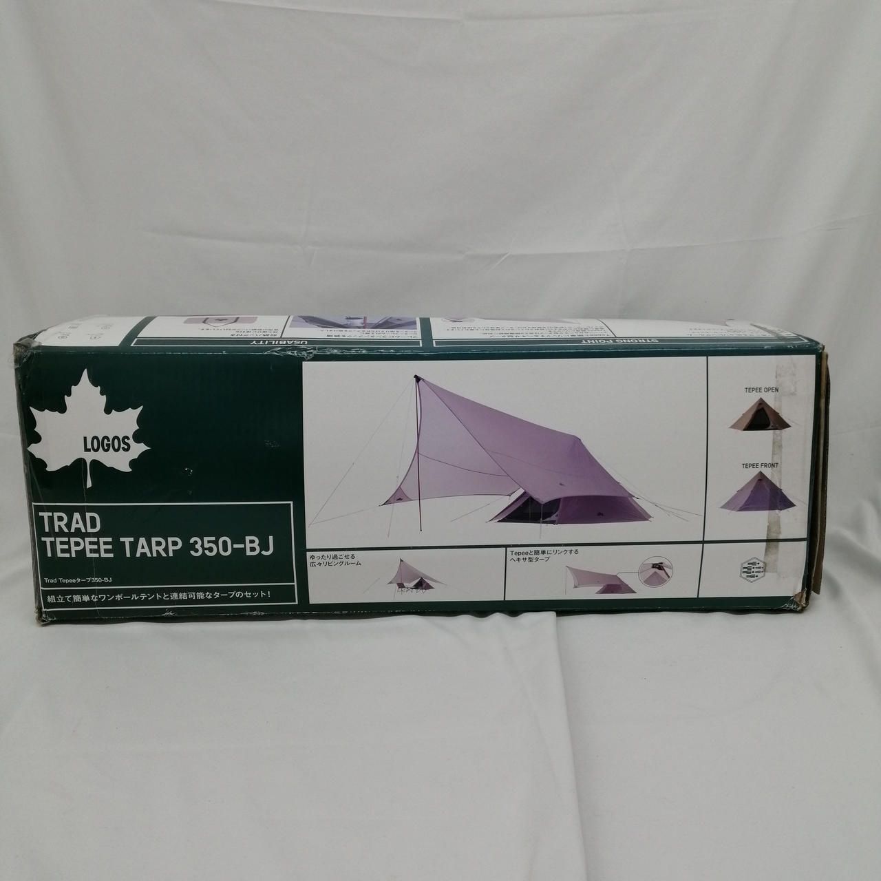 LOGOS TRAD TEPPE タープ 350-BJ NO. 71809562 LOGOS TRAD TEPPE Tarp 350-BJ NO. 71809562 OLIVEOS_COM_TR