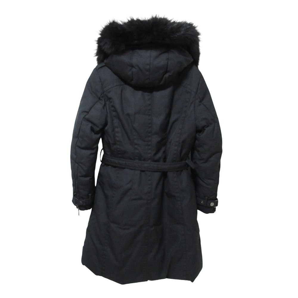 レア 黒 ◎ MONCLER 茶タグ ダウンジャケット ブラック 美品 MONCLER モンクレール 茶タグ フーデッド ダウンコート 1