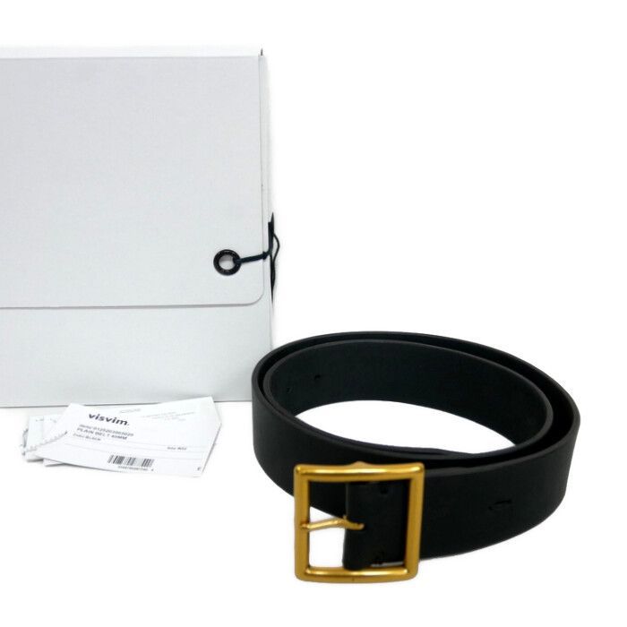 visvim ビズビム 国内正規 25AW PLAIN BELT 40MM プレーンベルト