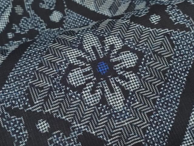 平和屋着物○本場大島紬 龍郷絣 菱花文 正絹 逸品 CAAS0368th - メルカリ 