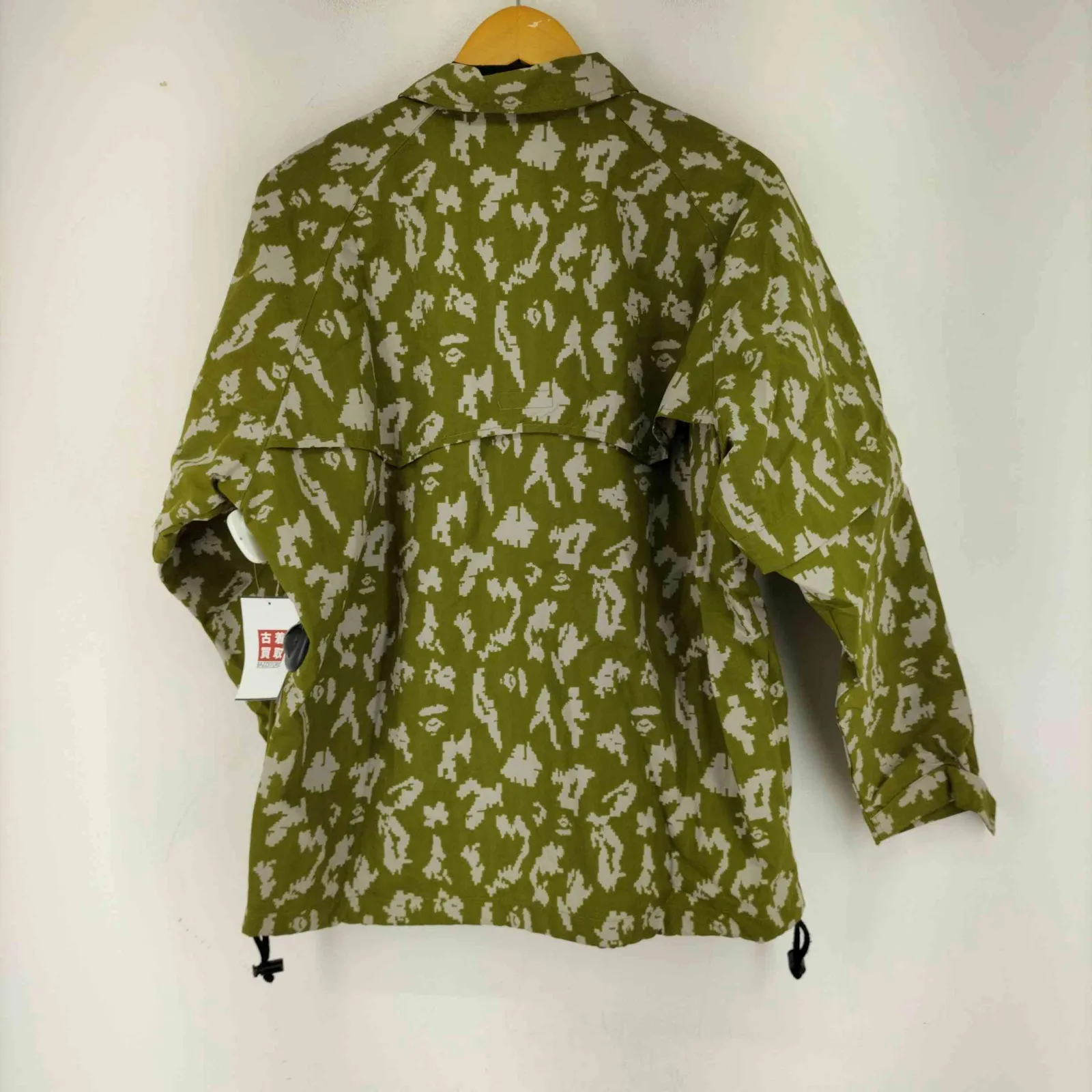 A BATHING APE 迷彩ジャケット Mサイズ2WAY 90s/三角タグ