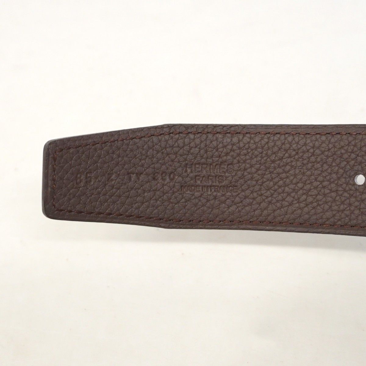 5id4379 エルメス ベルト コンスタンスベルト ボックスカーフ トゴ ブラック エベンヌ ゴールド金具 Z刻印 メンズ レディース ユニセックス