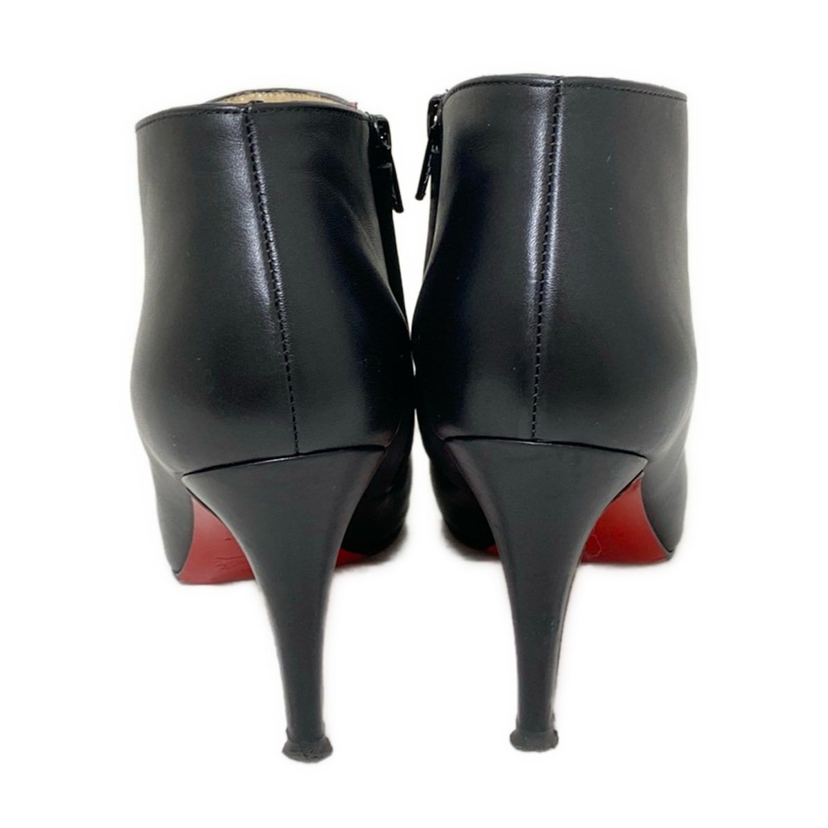 Christian Louboutin ブラックブーティ 36 CHRISTIAN LOUBOUTIN(クリスチャンルブタン) ブーティ 36